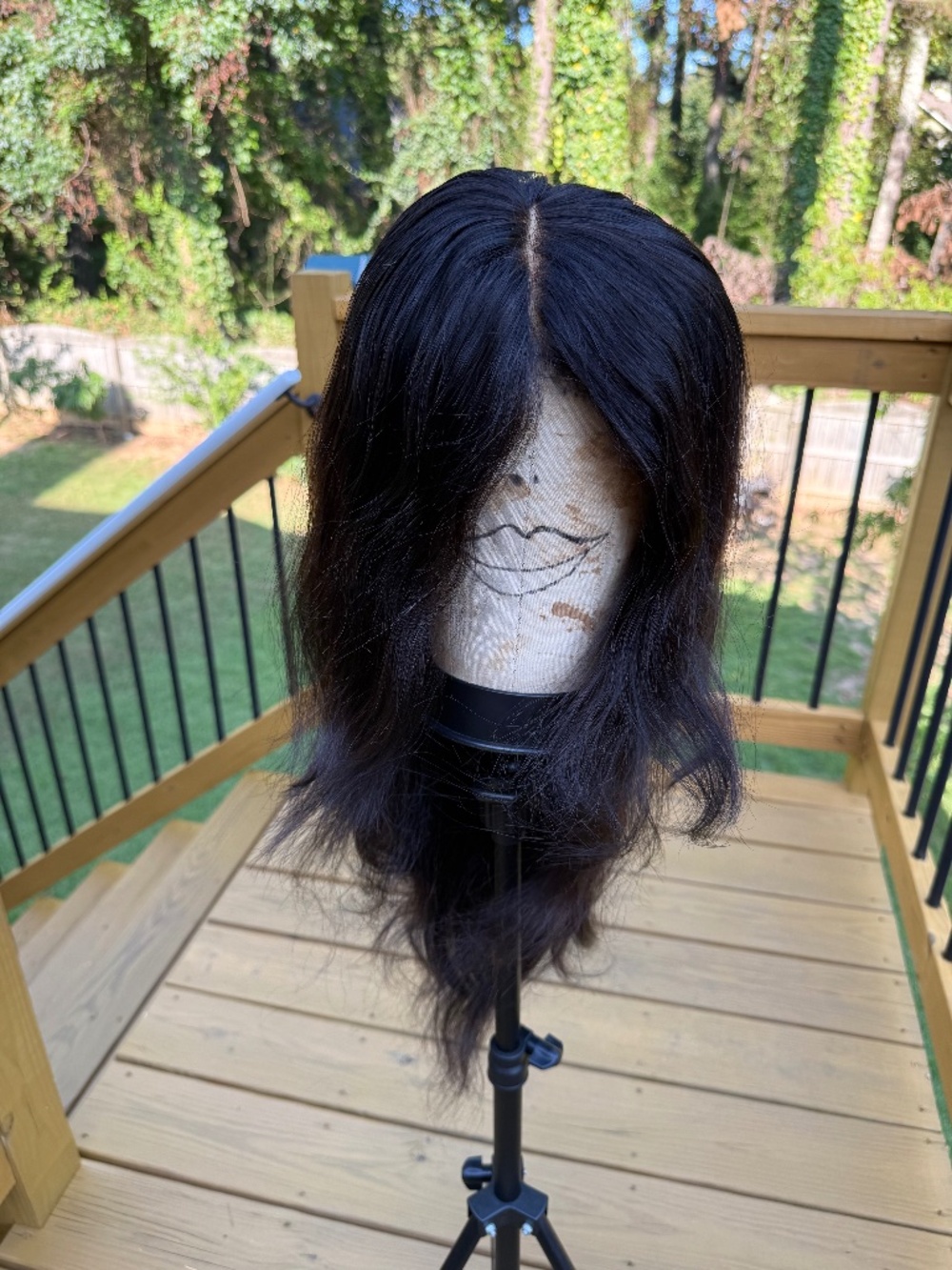 18" Human Hair WIG - Layered